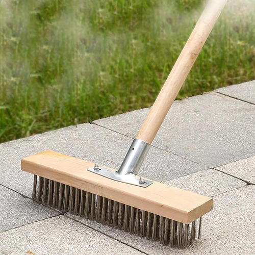 Cepillo Para Terraza, Cepillo De Escoba De Alambre