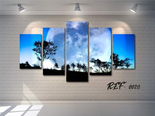 Imagen 6 de 10 de Cuadros Decorativos Modernos Para Sala Y Comedor