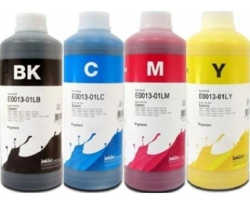 4 Tintas Marca Inktec Pigmentada Para Epson X 1000cc - Cmyk