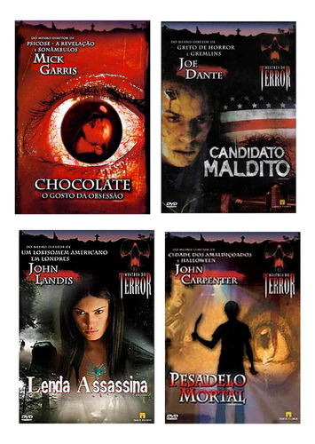 Coleção Terror - Mestres Do Terror E Outros (25 Filmes)