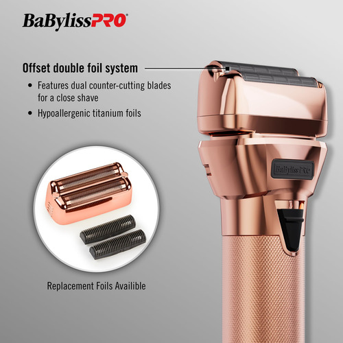 Afeitadora Babylisspro Fxone Rosefx En Barra Totalmente Metá