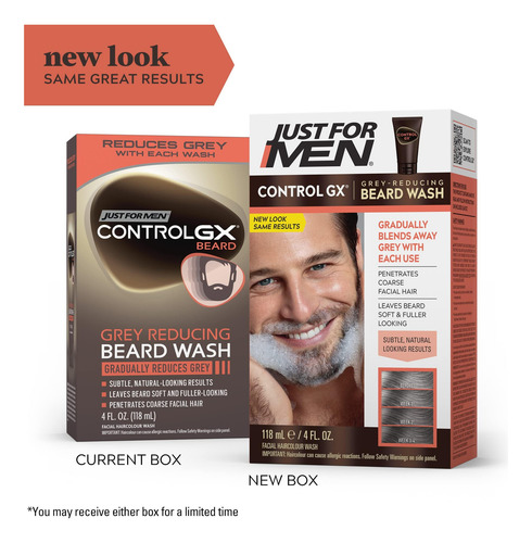 Shampoo Para Lavagem De Barba Redutora De Cinza Just For Men