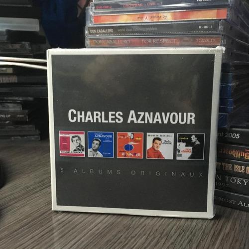 Charles Aznavour - 5 Albums Originaux (2014)