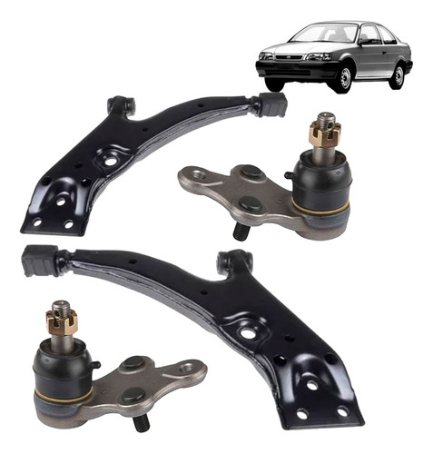 Bandeja Rotula Delantera Suspension Para Tercel 90-99  Kit