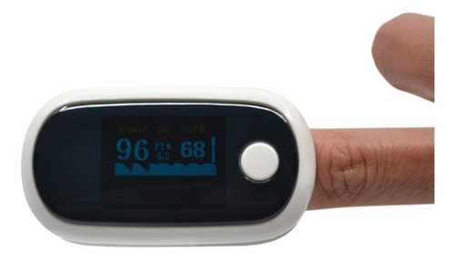 Imagen 2 de 9 de Oximetro Digital De Pulso Dedo Recargable Usb