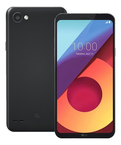 LG Q6 Dual SIM 32 GB black 3 GB RAM - Excelente (Recondicionado)