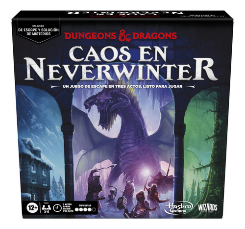 Juego De Mesa Dungeons & Dragons Caos En Neverwinter