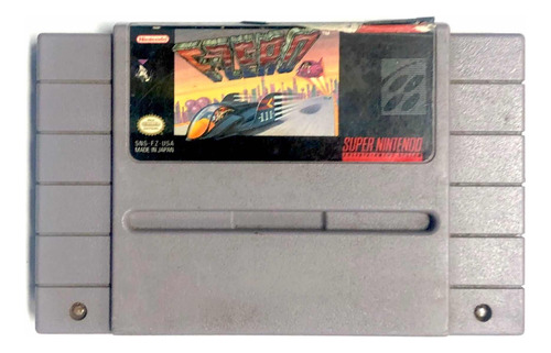 F-zero - Juego Original Para Super Nintendo F Zero Ntsc