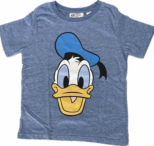 Hym Remera Niño Disney Pato Donald Talle 5-6 Años Impecable