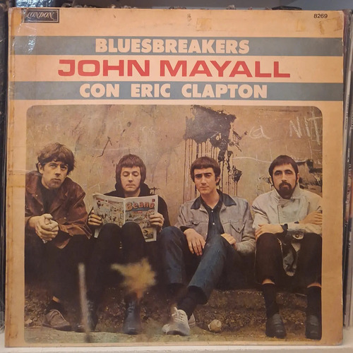John Mayall Bluesbreakers With Eric Clapton, Vinilo Arg (d)