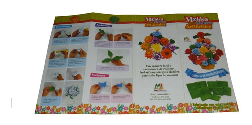 Imagen 2 de 8 de Moldes Para Flores Artificiales