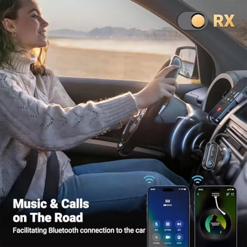 Transmisor Y Receptor De Audio Bluetooth 5.3, Adaptador Aux
