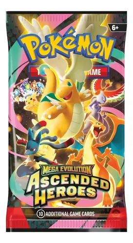 Pokemon Tcg Ascended Heroes Booster Bundle Cartas Trading