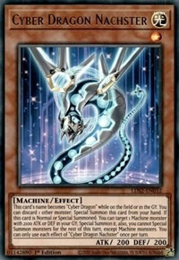 Yugioh! Cyber Dragon Nachster (green)