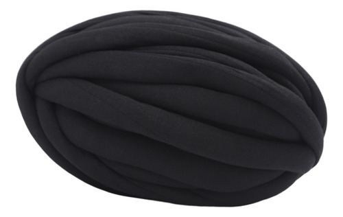 Fio Grosso Grosso Tricô Super Volumoso Fio De Lã Preto