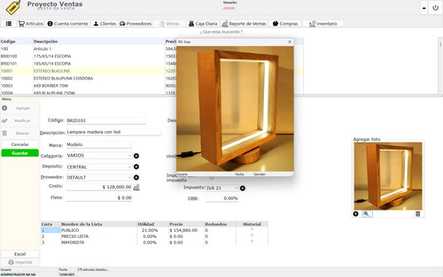Proyecto Ventas - Software Facturació Electrónica