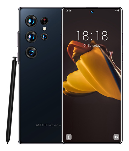 Celular Android S23+ultra De Red 4g Sim 64gb Negro 3gb Ram 6