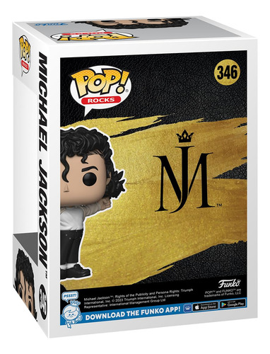 ¡funko Pop! Figura De Vinilo Rocks De Michael Jackson (super