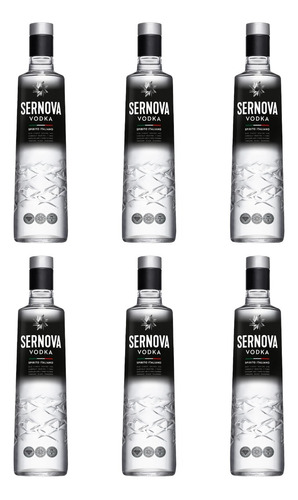 Vodka Sernova Clásico 700cc X6 Zetta Bebidas