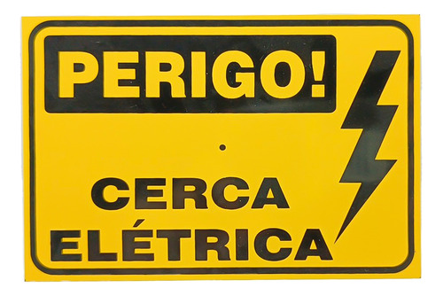 10pcs Placa Cuidado Cerca Elétrica Advertencia Nova Kit  