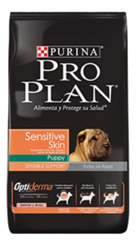 Proplan Sensitive Skin  Puppy De 13 Kgsalmón 