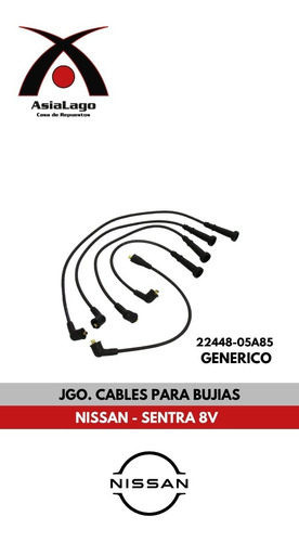 Juego De Cables Para Bujias Nissan Sentra 8v