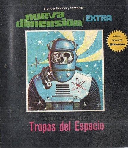 Revista Nueva Dimension Extra 12 Heinlein Tropas Del Espacio