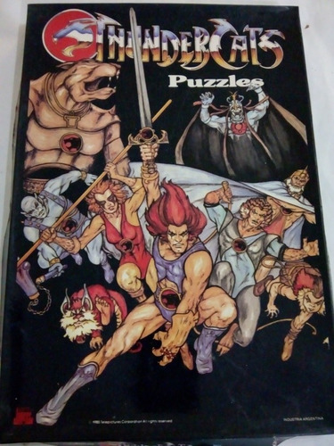 Puzzle Thundercats 50 Piezas Zona Retro Juguetería Vintage