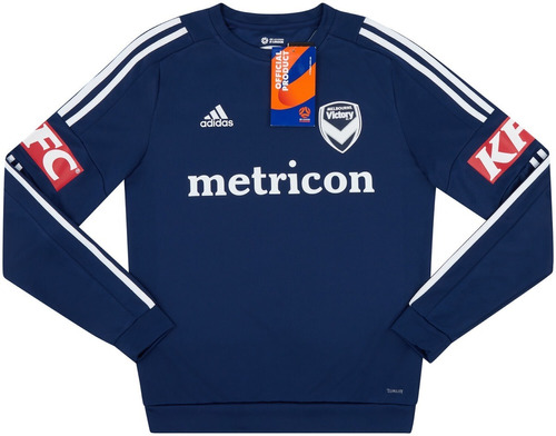 Buzo Melbourne Victory Entrenamiento adidas Utileria Futbol 