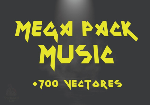Mega Pack Música Para Serigrafía, Sublimación - Plumas Art