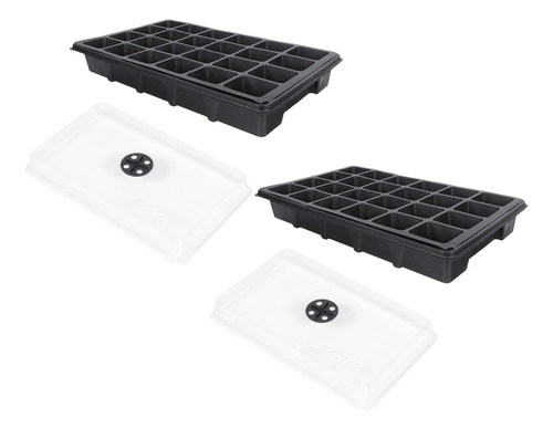Nuevo Bandeja Para Plántulas Sprouts Con 24 Orificios, 2