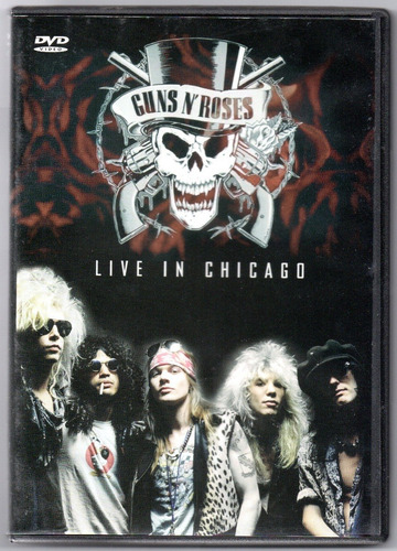 Guns N Roses Live In Chicago 1992 Dvd Orig Slash Axl Rose (Usado)