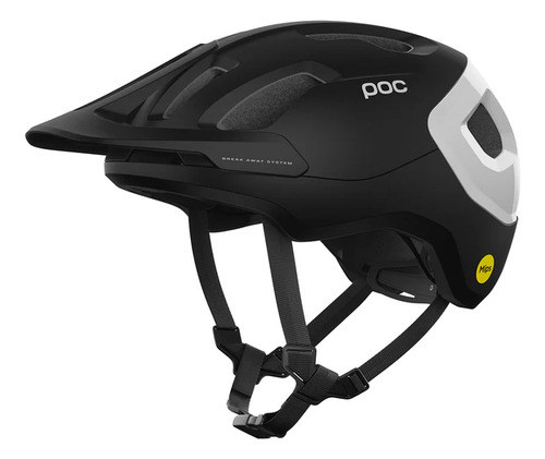 New Casco Poc Axion Race Para Bicicleta Mips Ligero Ventilad Color Negro Talla L