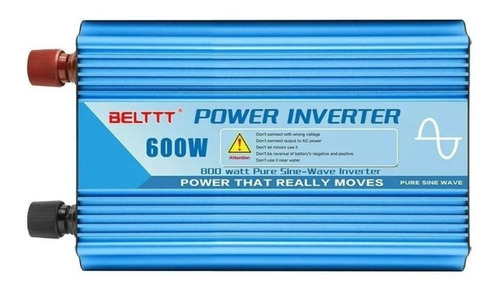 Inversor De Onda Pura Marca Beltt 600w 24v