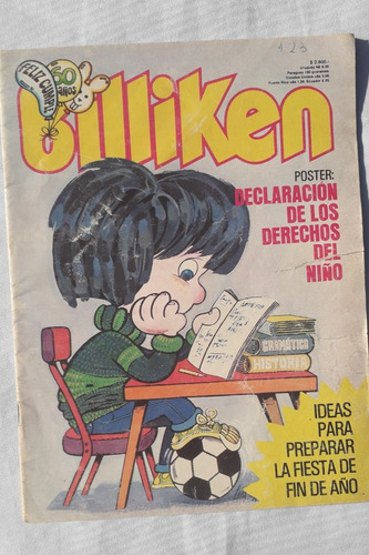 Revista Infantil Antigua ** Billiken ** N° 3123 