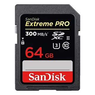 Sandisk 64gb Extreme Pro Uhs-ii Tarjeta De Memoria Sdxc