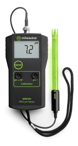 Medidor De Ph Acido Acidez Milwaukee Mw100 Pro