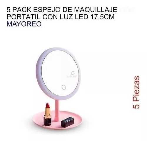 Aro Luz Led 17.5cm Espejo Maquillaje Tiktok Portátil - ELE-GATE