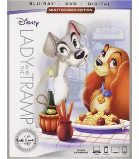 Blu-ray + DVD Lady And The Tramp / La Dama Y Vagabundo