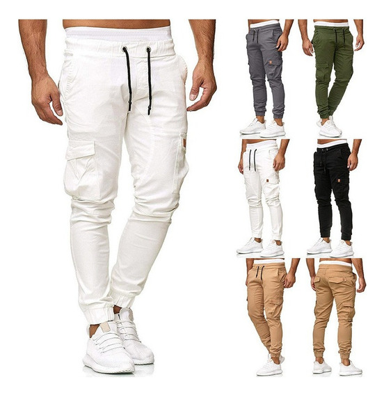 Jeans Jogger Hombre Blanco | MercadoLibre ?