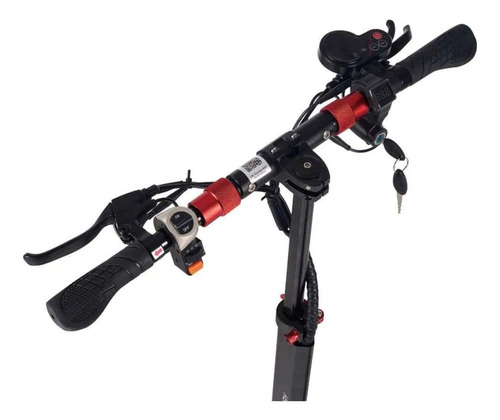 Scooter Eléctrico Negro Para adulto con 2 Velocidades, Velocidad Maxima de 45 km/h y 500W Race Way LMR-003