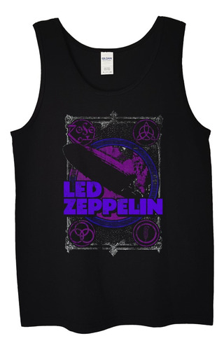 Polera Musculosa Led Zeppelin Colores Zeppe Rock Abominatron