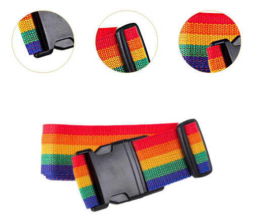 Cinturón De Maleta De , Accesorio De Correa De Multicolor