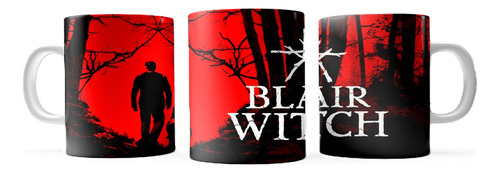 Taza De Cerámica Retro Blair Witch Terror Full Color Premium