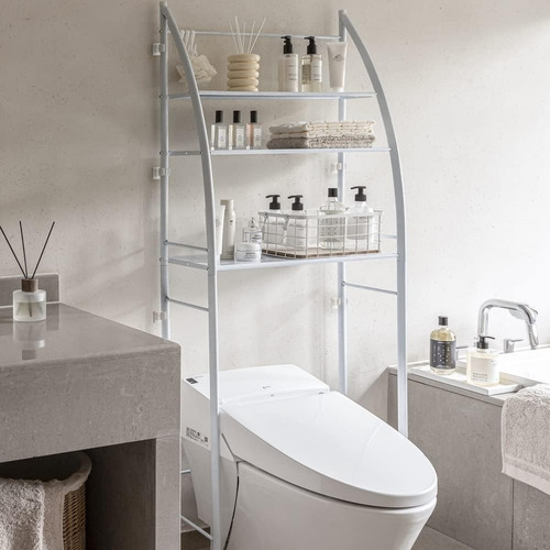 Fit Right - Organizador De Baño De 3 Estantes Sobre El Almac