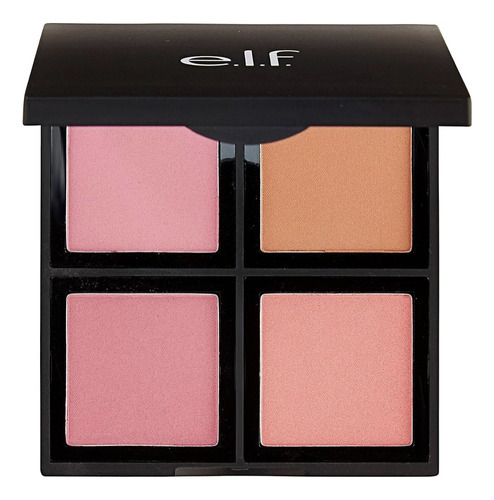 E.l.f Blush Palette Polvo 4 Tonos - Rubor Matte Vegano