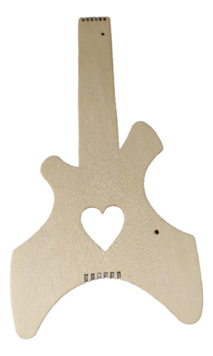 Juguete De Guitarra De Pintura Diy, Recortes De Guitarra De