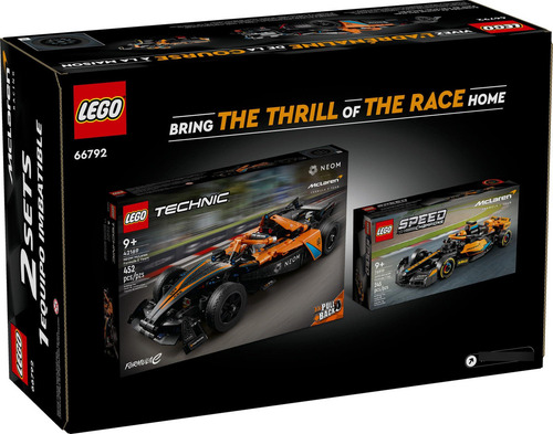 Juego De Construcción Lego Technic Mclaren Racing Pack Para