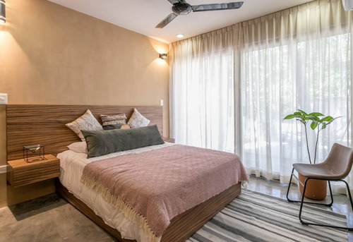Imagen 8 de 19 de Departamento Con Estilo Rústico En Tulum P2731