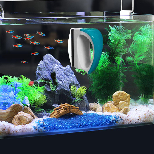 3 Cepillos Magnéticos Para Peceras De Acuario, Flotante De